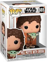 FUNKO POP! VINYL: Star Wars: The Mandalorian - Peli Motto w/Grogu