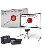 EliteProjector Sport In/Outdoor 103in ScreenC2/58in Screen