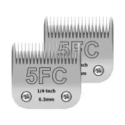 5FC Pet Dog Grooming Detachable Ceramic Blades,Compatible with Andis,Oster A5...