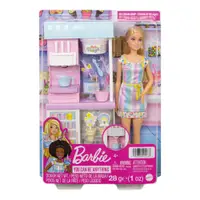 在飛比找蝦皮商城優惠-Barbie芭比	芭比冰淇淋店組合	ToysRUs玩具反斗城