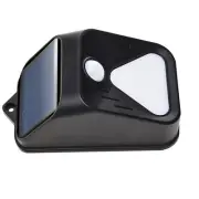 Waterproof LED Solar Alarm Warning Light Sensor Lamp Alert Remote Control M
