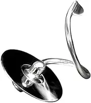 [Kitty Professional] Dough Hook Stainless Steel Compatible with Kitchen Aid Food Processor 4.3/4.8 litres: Dishwasher Safe, Spiral Hook