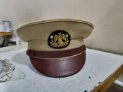 Mexican Army Military Officers Dress Visor Hat Cap All Size