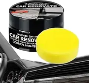 ETUCYNG Car Interior Care Kit | Long-Lasting Dashboard Polish Wax,Car Seat Polish Kit, Car Parts Restorer for Prevent Fading, Yellowing, Oxidation