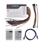 USB Logic Analyzer Logic Analyzer Kit 32-CH 500MHz Sample Rate 80MHz Bandwidth