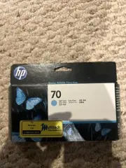Genuine HP 70 Cyan Ink Cartridge 130ml Expired NIB - C9390A
