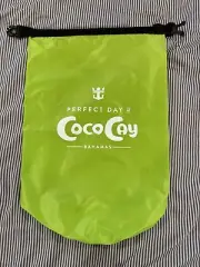 Royal Caribbean Green And Clear Dry Beach Bag