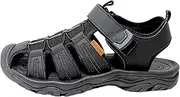[KRIFF MAYER] Cliff Mayer Men's Driving Sandals, Sports Sandals, Lightweight, Toe Guard, Turtle