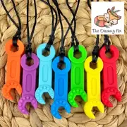 Autism Chewy Necklace - Chewie Tube Sensory ASD ADHD SPD Chew Spanner
