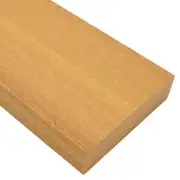BuyPlastic Tangent Poly Lumber - Natural Teak, 1x6 (0.75" x 5.5"), 36" L