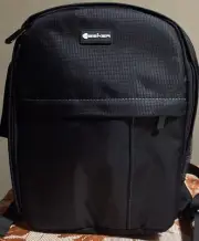 Professional Camera Backpack DSLR/SLR Bag Water/shockproof Black-Gray Small New