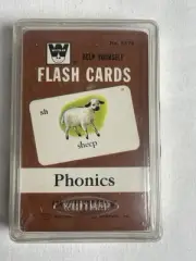 Sealed Whitman Help Yourself Flash Cards Phonics No.4578 Western Publishing Co