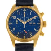 IWC Pilot's Watch Chronograph 41 Bronze Blue Dial IW388109