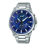 CASIO 卡西歐 EDIFICE 世界地圖 世界時區 鬧鈴 防水100米 石英錶 藍面 ETD-310D-2AVUDF