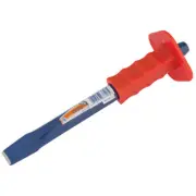 Draper Tools 25 x 300mm Octagonal Shank Cold Chisel with Hand Guard