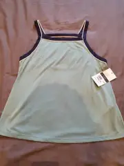 RVCA Tank Top - Light Blue And Dark Blue - Women's Size XS