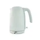 1.7LCordless Retro Kettle Ribbed Design - Green