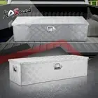 Silver Aluminum Truck Pickup Tool Box Storage w/ Side Handle&Keys 39"x13.4"x10"