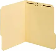 Globe-Weis/Pendaflex Manila Fastener Folders, Letter Size, 1 Fastener, 1/3 Cut Tab, 50-Count (14534-18PT)