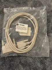 DB9F-DB25M (9pin Female to 25 Pin Male) Null Modem Cable - 6FT NEW