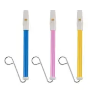3Pcs Creative Slide Whistle Toy for Boy Girl Push-pull Flute Musical Instrument