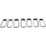 Center Grille Trim Set For 2011-2017 Jeep Compass Chrome 68109865AA CH1210111 (for: Jeep)