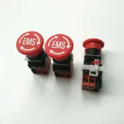1pc A22E-M-12-EMS Omron OMRON emergency stop switch