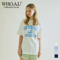 在飛比找蝦皮商城優惠-[WHO.A.U] 衝浪俱樂部 T 恤 | Whrpc362