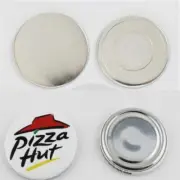 100Sets 37mm Professional Button Maker Nd. Magnetic Button Parts Shell+ Mylar+Nd