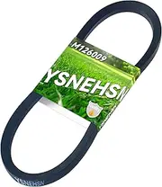M126009 Lawn Mower Drive Belt Fits for John Deere M126009 M45254 LT155 LT165 Murray 037X62, 037X62MA 037X80MA 37X80MA 37X80 (1/2" x 86.4")