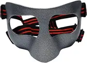 Zxpjkyu Face Mask for Broken Nose, Basketball Mask Guard Facial Cover Football Adjustable Strap Face Guard Nose Guard Faces Shield for Boxing, Softball