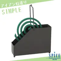 在飛比找ETMall東森購物網優惠-日本SPICE 日系SIMPLE造型蚊香盒