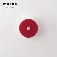 在飛比找博客來優惠-【日本Marna】日本製廚房海綿菜瓜布(附吸盤)-紅-2入組