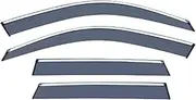 Window Visor Fit for BMW X5 1999-2022 E53 E70 F15 G05 Window Visor Accessories Deflectors Windows Rain Visor Visor Sun Rain Window Wind (Color : E53)