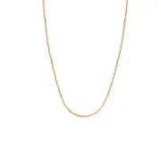 Nevenka 18K Gold Plated Herringbone Necklace Snake Bone Chain for Women Girl Gifts Jewelry