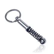 4Pcs Piston Shock Absorber Shape Key Chain Decoration Key Chain Pendant black