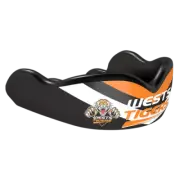 WESTS TIGERS NRL TEAM DAMPROTECH TECHNOLOGY BOIL & BITE MOUTHGUARD - ADULT