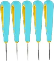 LALAFINA Quality Leather Repair Awl Handmade Sewing Tool for Shoes Leather Comfortable Handle