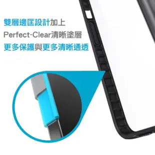 【Speck】iPhone 13 Pro Max 6.7” Presidio 透明抗菌4米防摔保護殼 黑框(Perfect-Clear Geo)