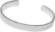 [Treasure Bay] TreasureBay Stunning Mens Women Sterling Silver Bangle Bracelet 26grams