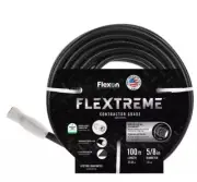 Flexon Flextreme Contractor Grade Hose, Black, 5/8" x 100'