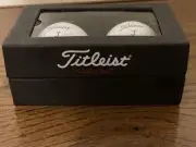 Titleist Pro V1 Golf Balls (2) With Display Case