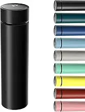 Homealexa 500 ml Thermos Flask, Vacuum Insulated Cup Water Bottle Made of 304 Stainless Steel, LED Touch Screen Temperature Display, Thermos Flask Water Bottle, Perfect for Home, Office, Travel,