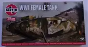 Airfix Vintage Classics WWI Female Tank #A02337V Scale 1:76 New in Box