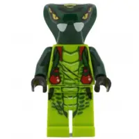 在飛比找蝦皮購物優惠-樂高ninjago 9569 9449 綠色蛇人 8成新