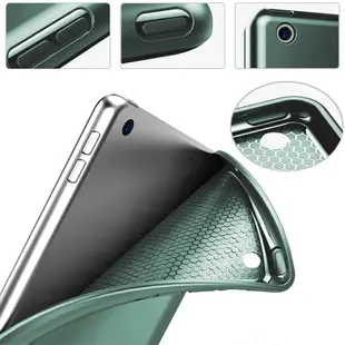 TBTIC iPad皮质全包三折保护套 防摔耐用 適用於 iPad 5 6 Mini 2 3 Air 3 4