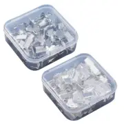 Ribbon Crimp Clasp Ribbon Ends Findings Ribbon End Clamps Clamps Cord Ends
