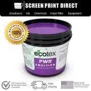 Ecotex® PWR - Pre-Sensitized Water Resistant Screen Printing Emulsion