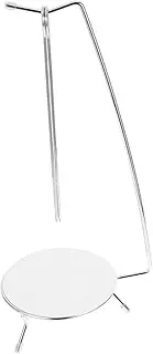 1 Set Skewer Stand with BBQ Skewers Multi Purpose Grill Rack Safe Stable Design for Outdoor Cooking Material