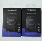 2x Nextbase Go Pack Series 2 Dash Cam Protective Case and 32GB U3 microSD Card